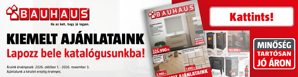 Bauhaus kiemelt ajánlat